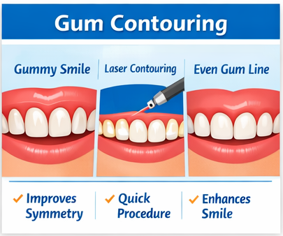 Gum contouring - Dentist in spearwood