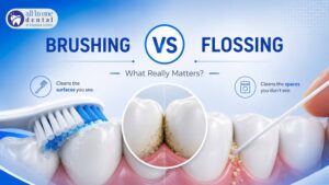 Brushing vs. Flossing: What Matters More for Oral Health?